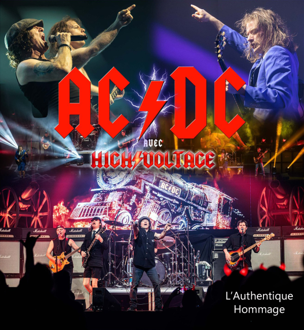 High Voltage, l'incroyable groupe hommage à AC/DC, sera de passage au centre culturel de Caraquet.